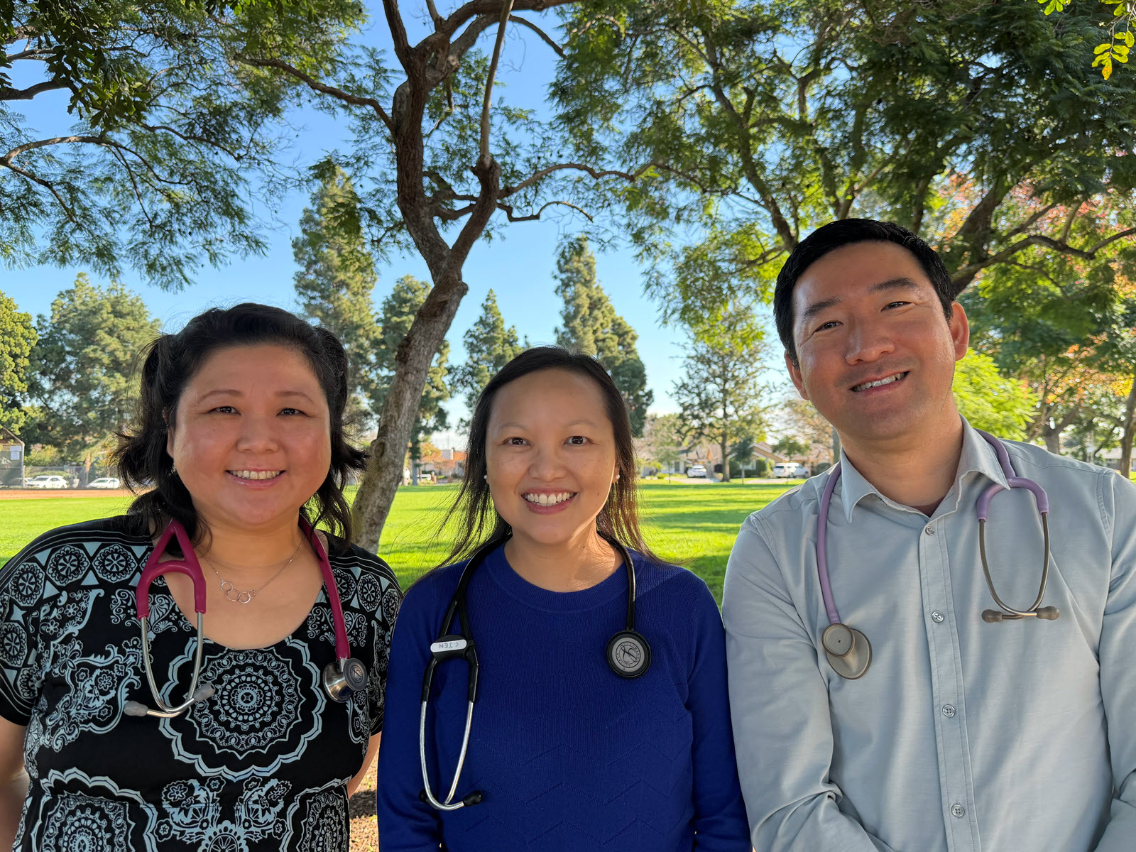 Dr Hu, Dr Jen, Dr Lee